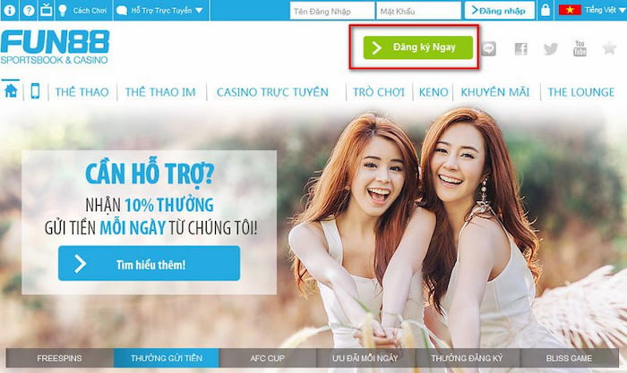 Hệ thống trò chơi của Fun88 Vin rất đa dạng với nhiều phần thưởng hấp dẫn