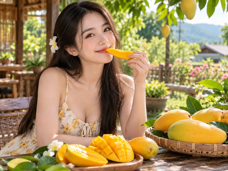 Ăn xoài chín có béo không phụ thuộc khẩu phần và tổng năng lượng.