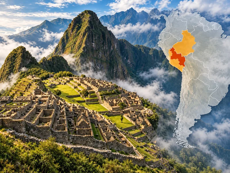Machu Picchu ở đâu? Di tích Inca nằm giữa dãy Andes thuộc Peru