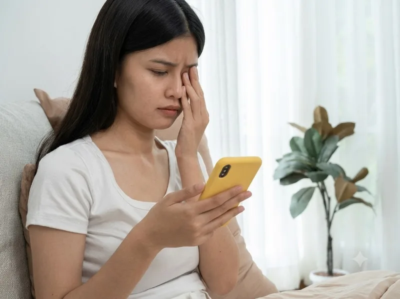 Cách giảm giật mí mắt trái bằng nghỉ ngơi và điều chỉnh sinh hoạt